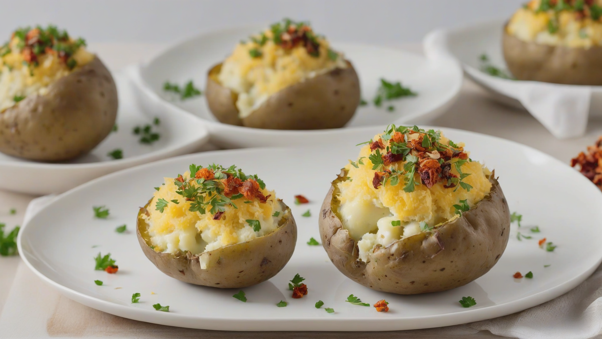 patate ripiene al forno